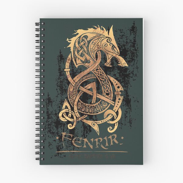 Item preview, Fenrir: The Nordic Monster Wolf designed and sold by celthammerclub.