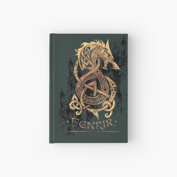 Fenrir: The Nordic Monster Wolf Hardcover Journal
