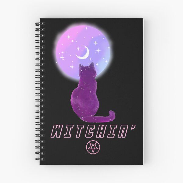 Item preview, Witchin' | Pastel Color Cat designed and sold by MakeitMelo.