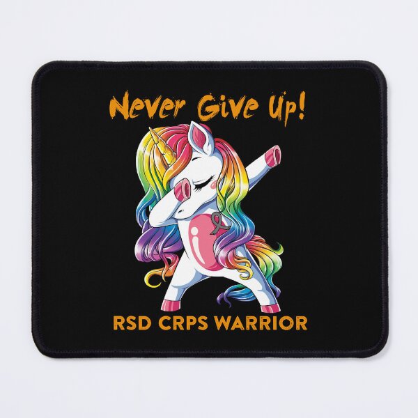 Item preview, RSD CRPS Warrior - Never Give Up! - Support RSD CRPS Warrior Gifts designed and sold by whlrcheryl.