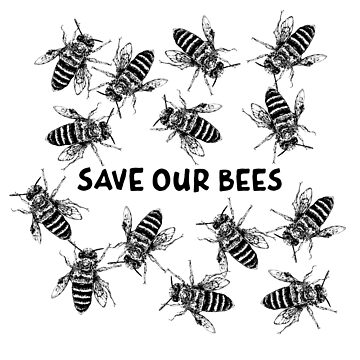 Artwork thumbnail, We're a buzzy lot - Save Our Bees featuring Buzzie the Bee by Wildcard-Sue