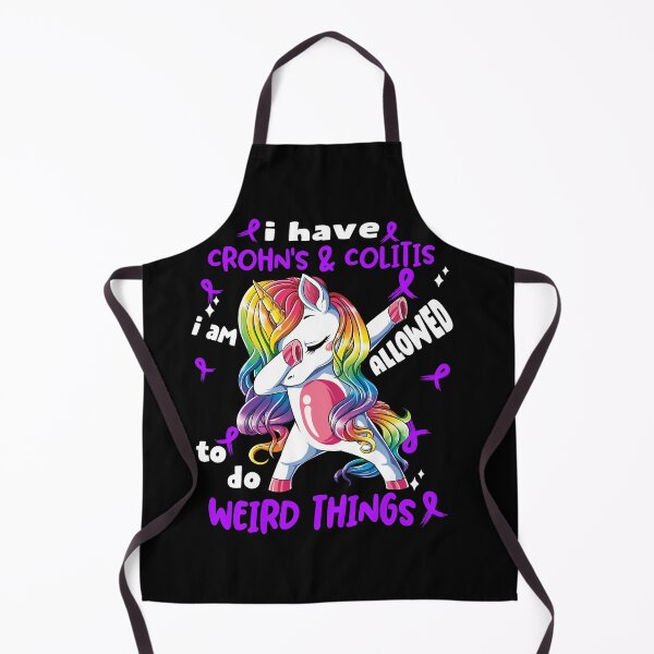 Item preview, Crohn's & Colitis Awareness Funny I have Crohn's & Colitis i'm allowed to do Weird Things! designed and sold by JanetShop809.