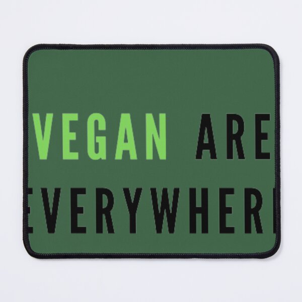 Item preview, Vegan are everywhere green piece designed and sold by The Trend Shopl.