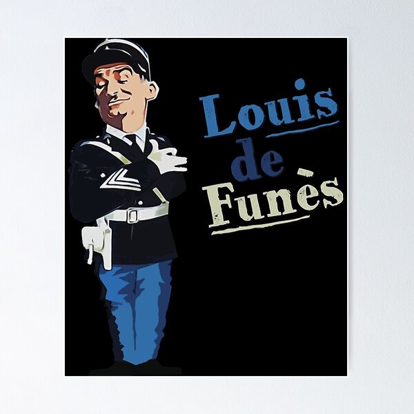 Poster La Grande Vadrouille Cult French Film Louis De Funès 