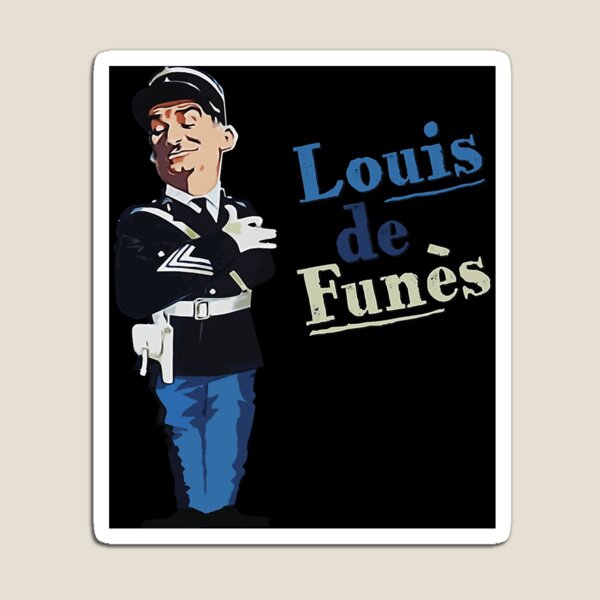 Mens Funny La Grande Vadrouille 1966 Louis De Funes Comedy Movie Cool  Graphic Gift Magnet for Sale by Keithmarian