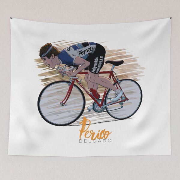Item preview, Perico Delgado "Le fou des Pyrénées" designed and sold by cycling-legends.