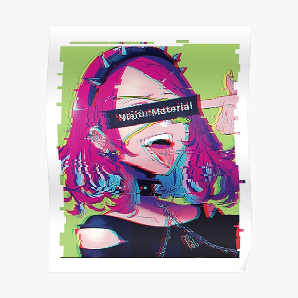 Sexy And Beautiful Anime Girl By Uptrendish Poster For Sale By Up Trendish Redbubble 