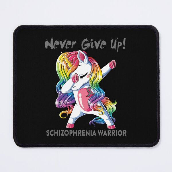 Item preview, Schizophrenia Warrior - Never Give Up! - Support Schizophrenia Warrior Gifts designed and sold by whlrcheryl.