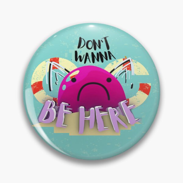 Item preview, Don't Wanna Be Here Depressed  designed and sold by Flirt-Teez.