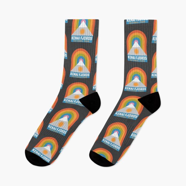 Item preview, Kenai Fjords National Park Alaska Hiking Rainbow  designed and sold by yelly123.