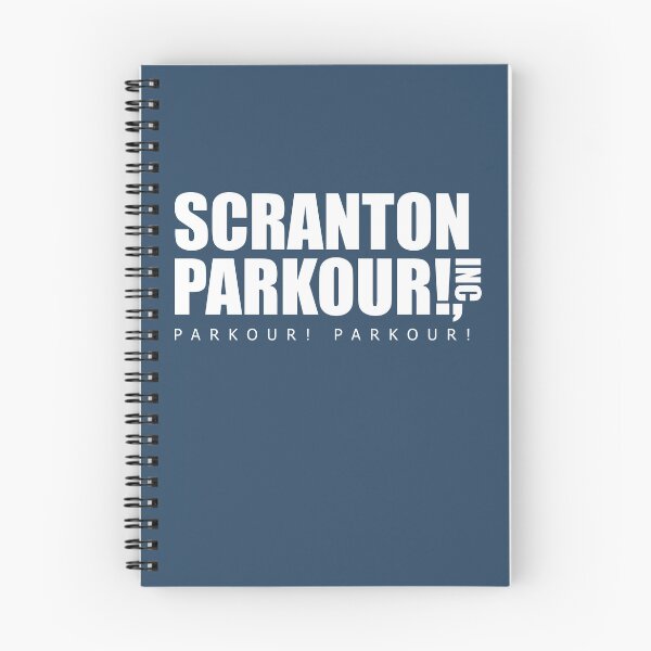 Aperçu de l'œuvre Parkour de Scranton ! créée et vendue par ArbitraryTees.