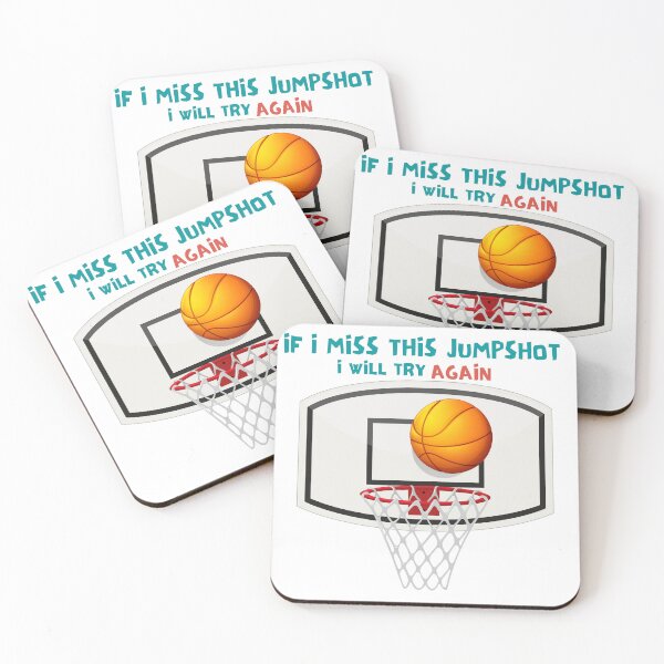 Item preview, If I Miss This Jumpshot I Will Try Again designed and sold by PODLAVADIA ⭐ ⭐ ⭐ ⭐ ⭐.