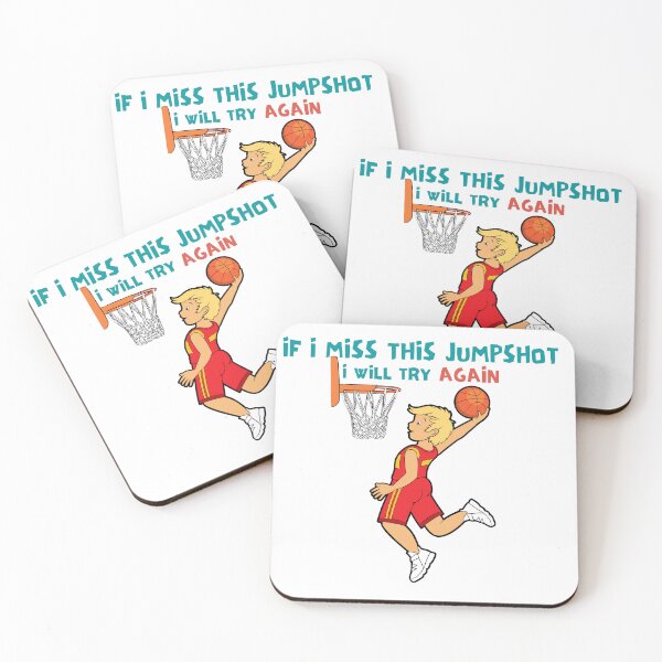 Item preview, If I Miss This Jumpshot I Will Try Again designed and sold by PODLAVADIA ⭐ ⭐ ⭐ ⭐ ⭐.