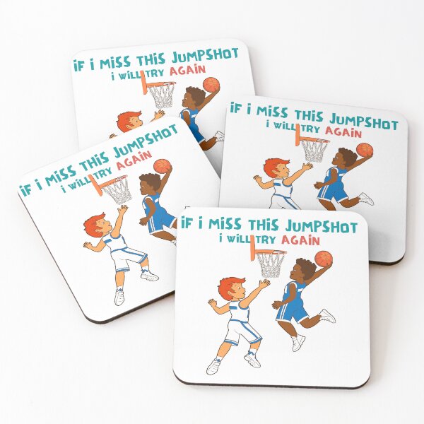 Item preview, If I Miss This Jumpshot I Will Try Again designed and sold by PODLAVADIA ⭐ ⭐ ⭐ ⭐ ⭐.