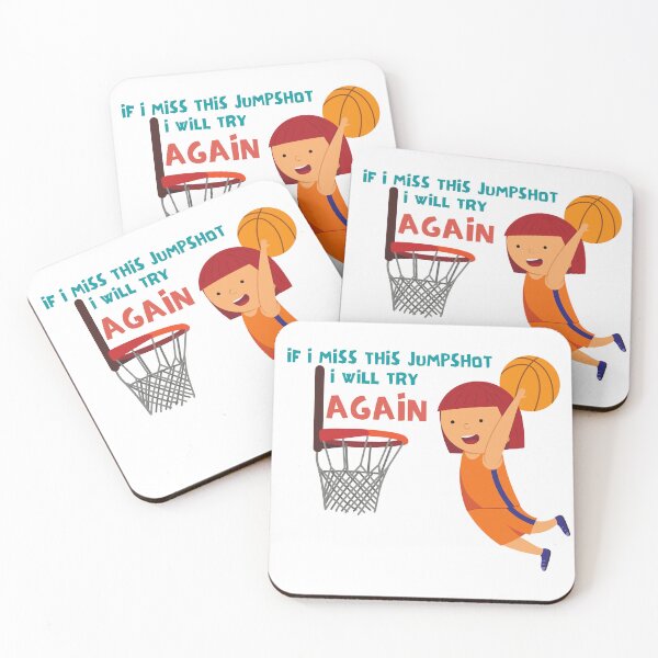 Item preview, If I Miss This Jumpshot I Will Try Again designed and sold by PODLAVADIA ⭐ ⭐ ⭐ ⭐ ⭐.