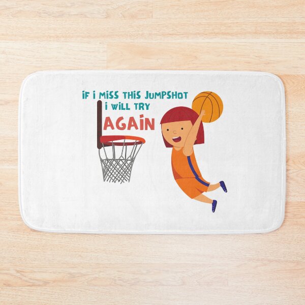 Item preview, If I Miss This Jumpshot I Will Try Again designed and sold by PODLAVADIA ⭐ ⭐ ⭐ ⭐ ⭐.