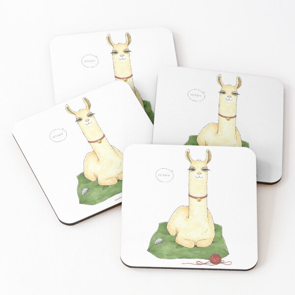 Item preview, Great lama cat designed and sold by chidori.