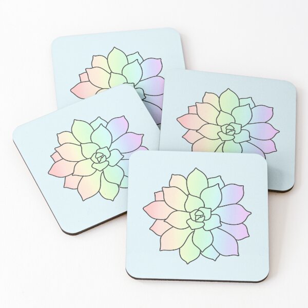 Item preview, Rainbow Succulent designed and sold by kabocha-chan.