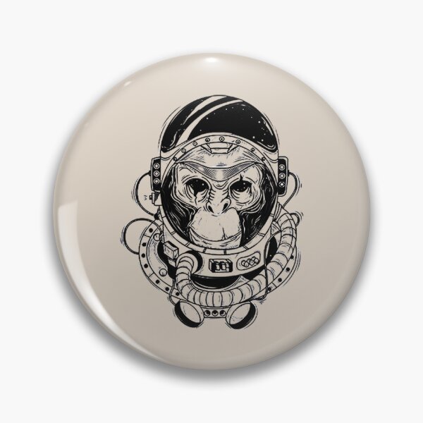 Item preview, Space Travel Astronaut Monkey designed and sold by nando270.