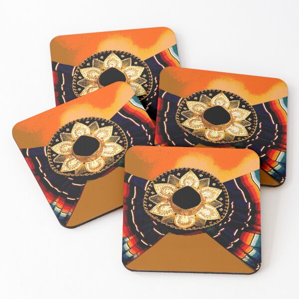 Item preview, Sombrero and Blanket on Orange Wall designed and sold by William E Lopez.