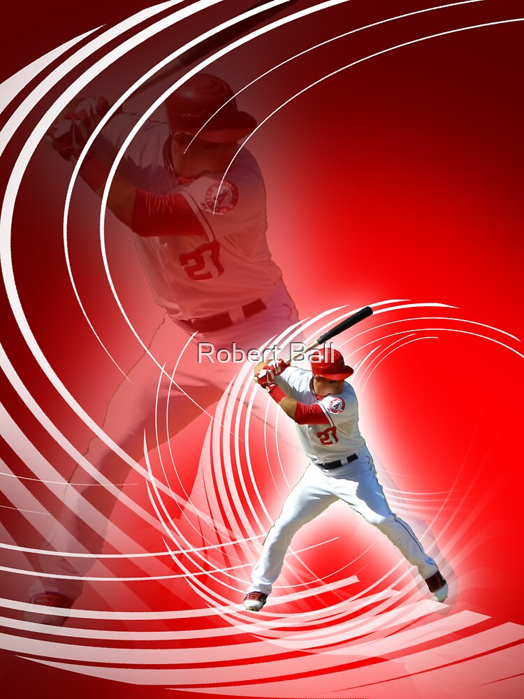 Mike Trout Jersey  Art Print for Sale by athleteart20