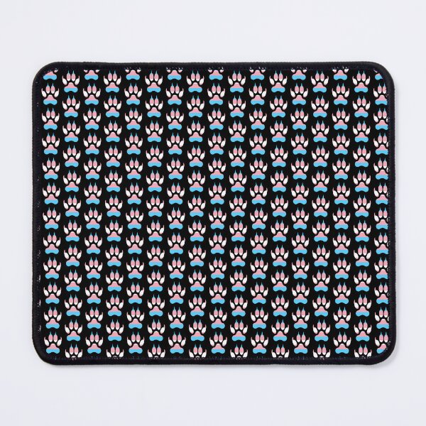 Item preview, Wolf Paw Transgender Pride Background designed and sold by MMwolfdogden.