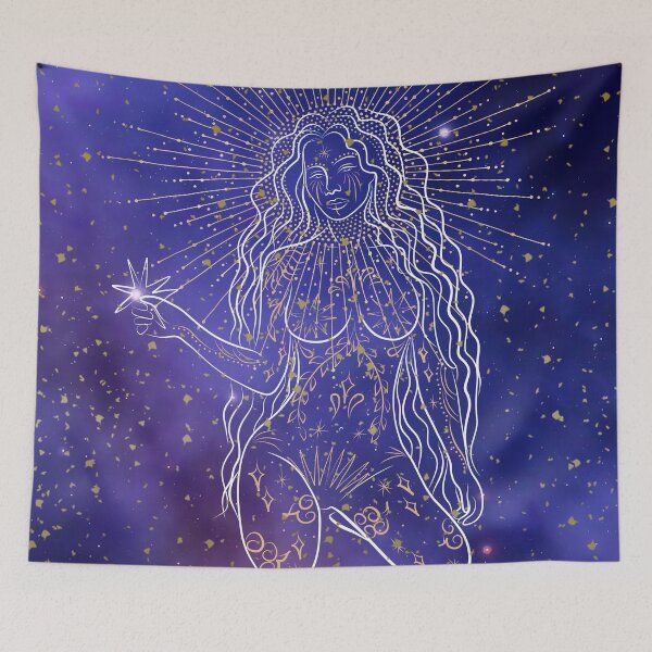 Item preview, Goddess of the Universe designed and sold by Edenglow Prints & Peculiars.