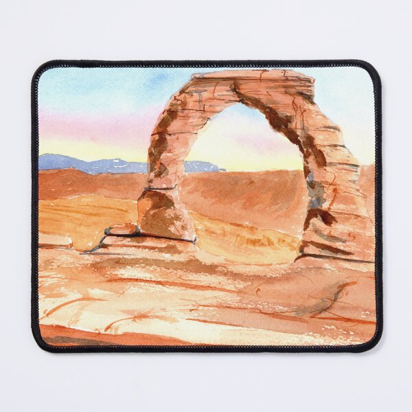 Item preview, Delicate Arch Watercolor designed and sold by WaterStrokesArt.