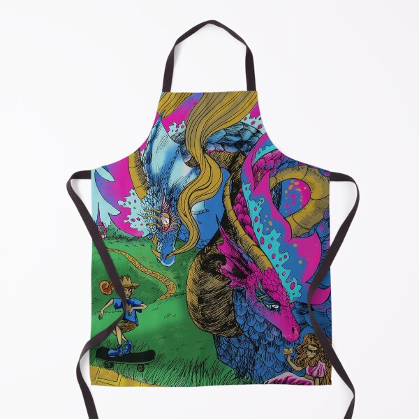 Item preview, Two-Headed Dragon With Twin Princesses designed and sold by Brooksie Fontaine.