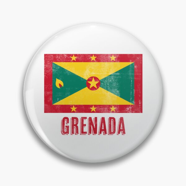 Item preview, Flag of Grenada "Grunge" look. designed and sold by KTSubz Faith & Fun Designs.