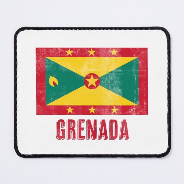 Item preview, Flag of Grenada "Grunge" look. designed and sold by KTSubz Faith & Fun Designs.