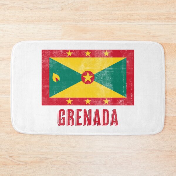 Item preview, Flag of Grenada "Grunge" look. designed and sold by KTSubz Faith & Fun Designs.