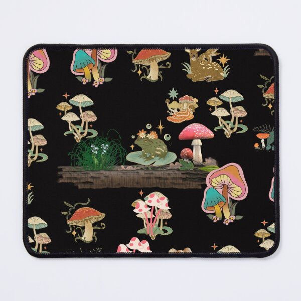 Item preview, Mushrooms and Frog designed and sold by JOY STORE 45.