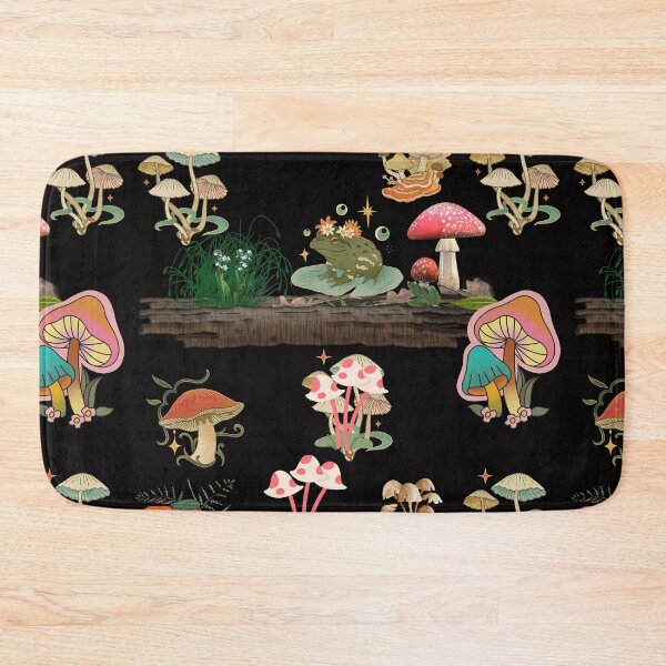 Item preview, Mushrooms and Frog designed and sold by JOY STORE 45.