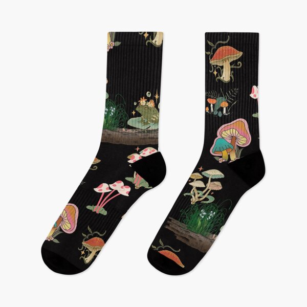Item preview, Mushrooms and Frog designed and sold by JOY STORE 45.