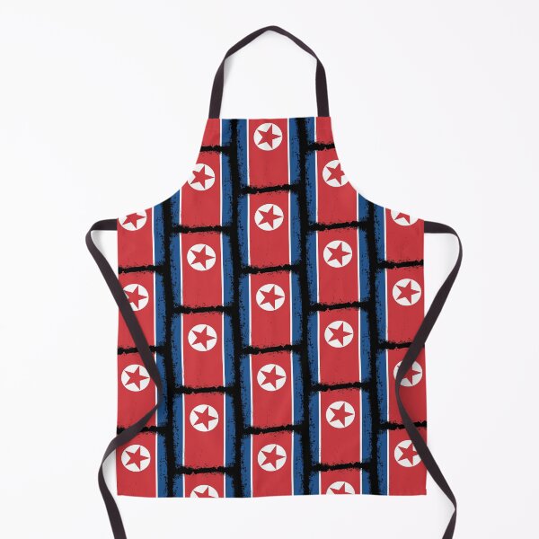 Item preview, North Korea Flag Distressed designed and sold by rafaeltto.