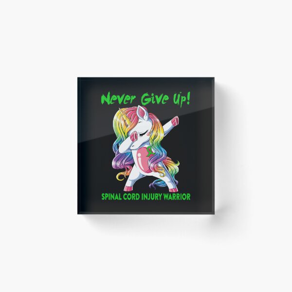 Item preview, Spinal Cord Injury Warrior - Never Give Up! - Support Spinal Cord Injury Warrior Gifts designed and sold by whlrcheryl.