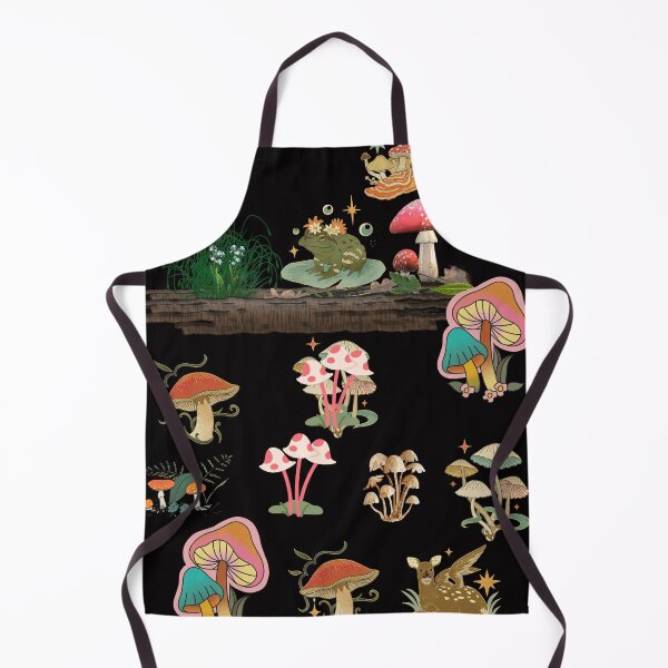 Item preview, Mushrooms and Frog designed and sold by JOY STORE 45.