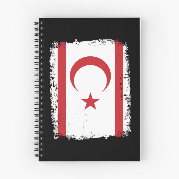 Artikelvorschau, Northern Cyprus Flag Distressed entworfen und verkauft von rafaeltto.