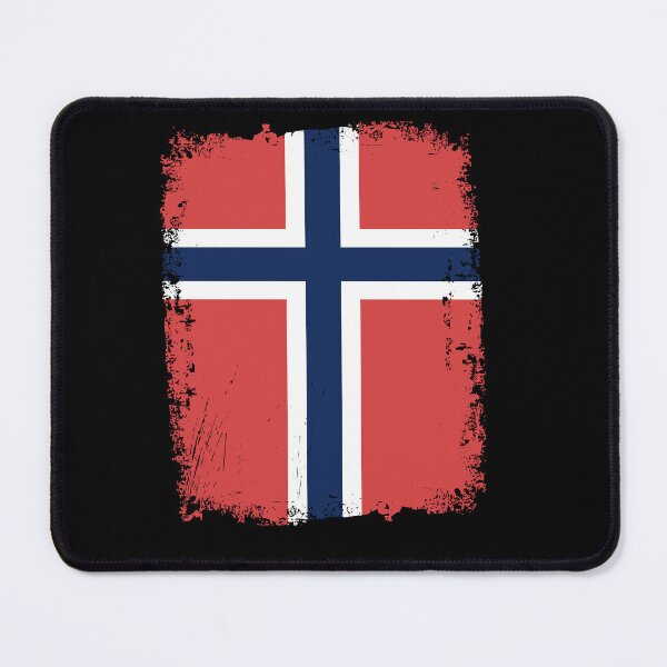 Item preview, Norway Flag Distressed designed and sold by rafaeltto.