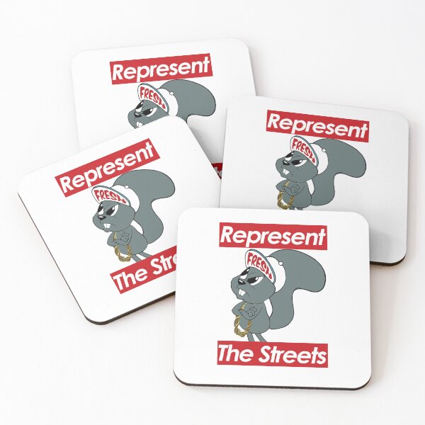 Item preview, Rocky And Bullwinkle - Mens Rep The Streets designed and sold by chrisskle.