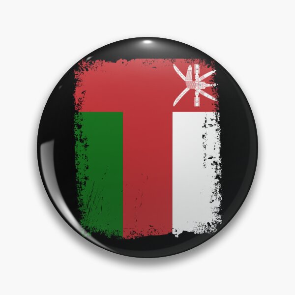 Item preview, Oman Flag Distressed designed and sold by rafaeltto.