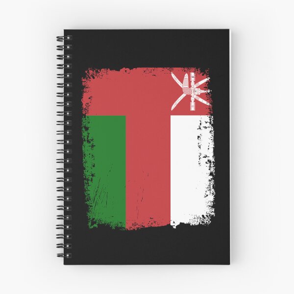 Artikelvorschau, Oman Flag Distressed entworfen und verkauft von rafaeltto.