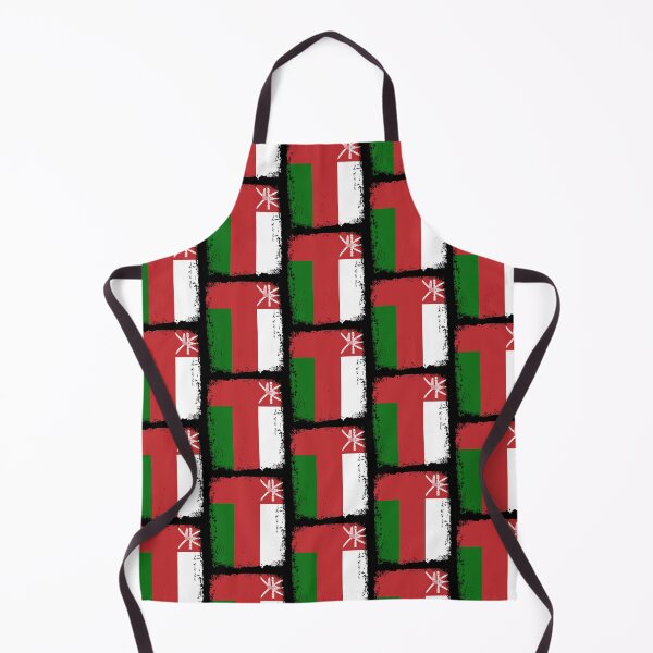 Item preview, Oman Flag Distressed designed and sold by rafaeltto.