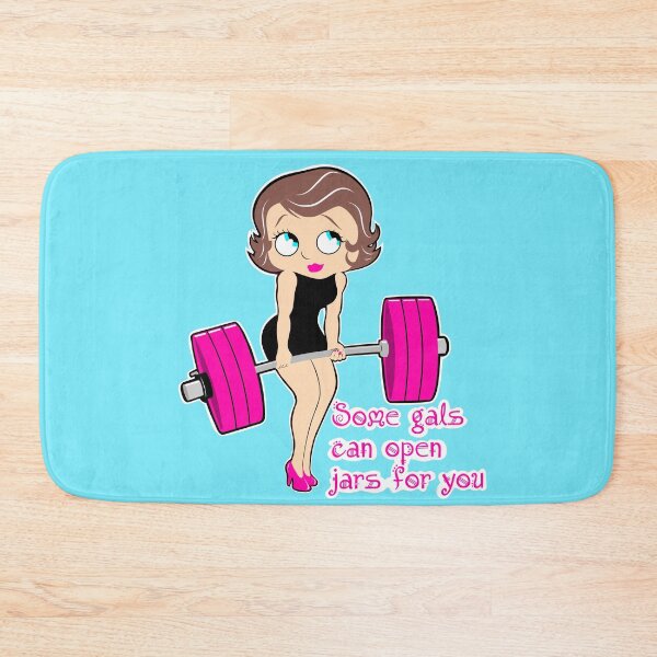 Item preview, Fitness, Girls who lift, Barbell girl, gym girl designed and sold by Tim Addison.