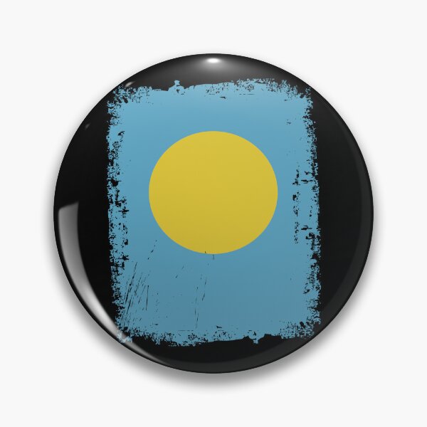 Item preview, Palau Flag Distressed designed and sold by rafaeltto.