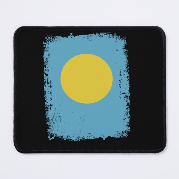 Item preview, Palau Flag Distressed designed and sold by rafaeltto.