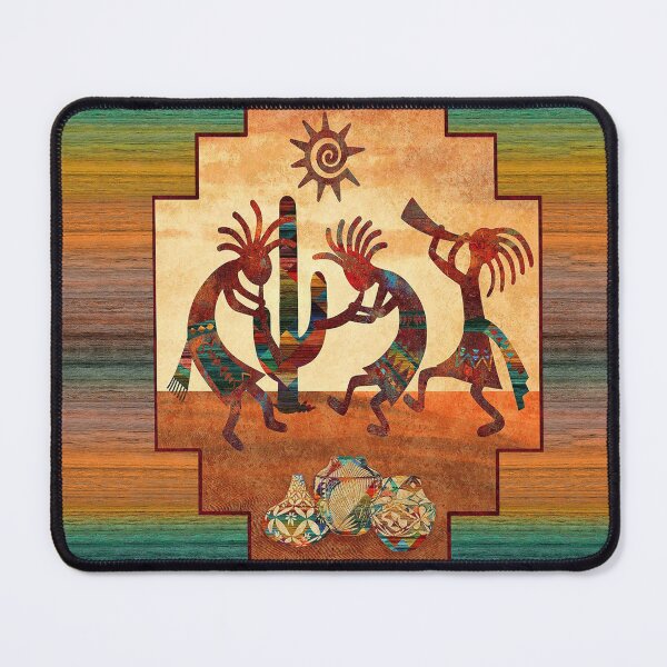 Item preview, Kokopelli Native American Pattern Classic Ethnic Culture designed and sold by SUZANNE042.