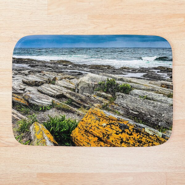 Artikelvorschau, Ich bin wirklich Flechte, diese Felsen! (Cape Elizabeth, Maine 1 von 3), Personal Photography Collection entworfen und verkauft von Rex Wyld.