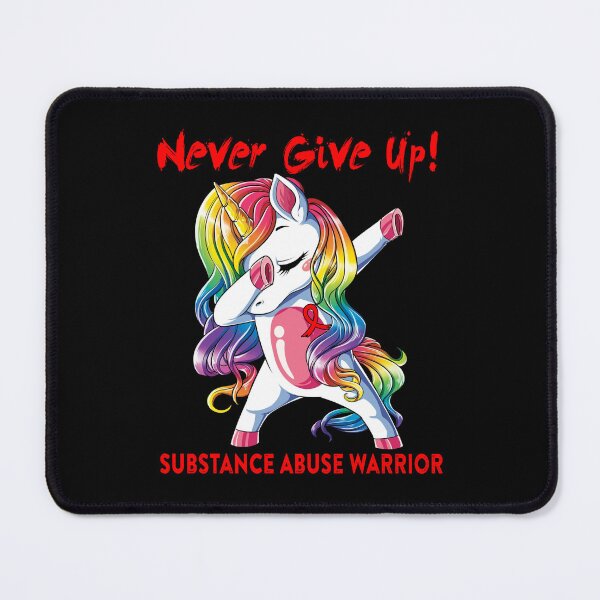 Item preview, Substance Abuse Warrior - Never Give Up! - Support Substance Abuse Warrior Gifts designed and sold by whlrcheryl.
